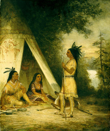The Betrothal Of Hiawatha from 