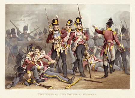 The Buffs At The Battle Of Albuera from 