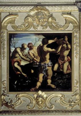Tintoretto / Forge of Vulcan / 1576