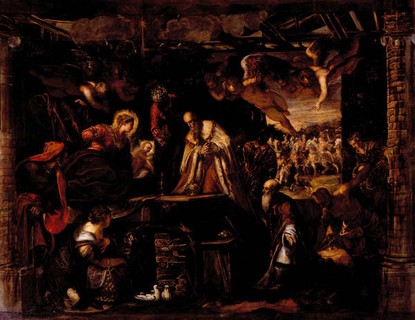 Le Tintoret, Adoration des Rois Mages from 