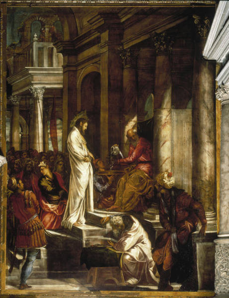 Christ before Pilate / Tintoretto from 