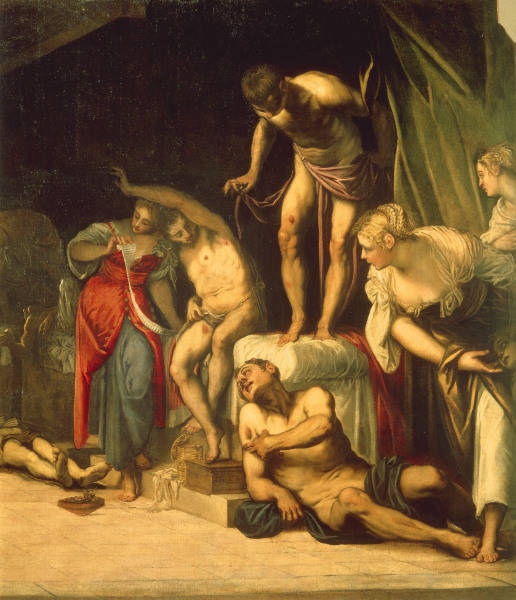 Tintoretto/ Rochus healing the Sick from 