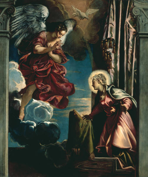 Tintoretto / Annunciation from 