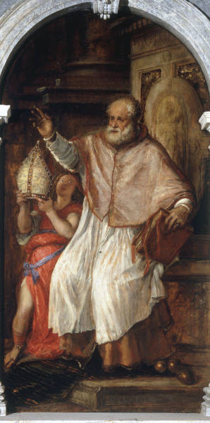 Titian / St.Nicholas / Paint./ 1563 from 