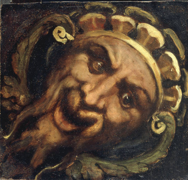 Titian / Satyr Mask / Paint./ c.1541/44 from 