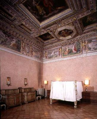 The 'Camera degli Elementi' (Hall of the Elements) designed by Nanni di Baccio Bigio (d.1568) and Ba from 