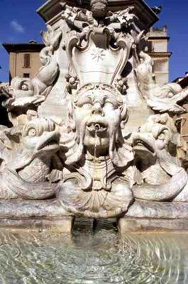 The Pantheon Fountain, c.1575 (photo) from 