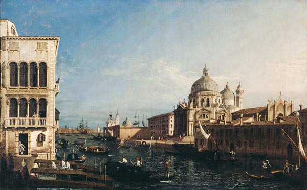Venice, S.Maria d.Salute / Paint./ C18th from 