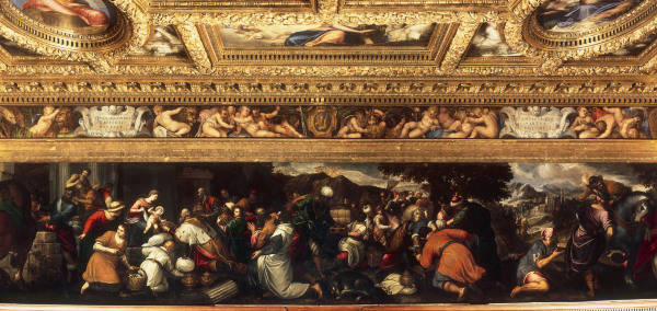 Vassilacchi / Adoration of the Kings from 
