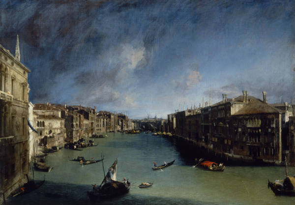Venice, Canale Grande / Canaletto from 