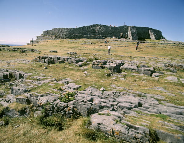 View of Dun Aengus (photo)  from 