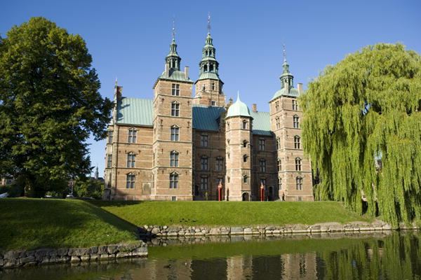 View of the exterior of Rosenborg Castle, completed in c.1606 (photo)  from 
