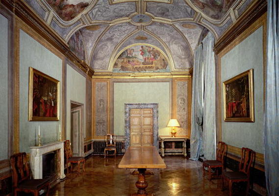View of the 'Camerino' with frescoes by Annibale Carracci (1560-1609) 1596 (photo) from 