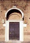 View of the doorway to the Convent, 17th century (photo)