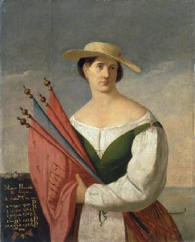 Boat Racer Maria Boscola / Paint./ 1784