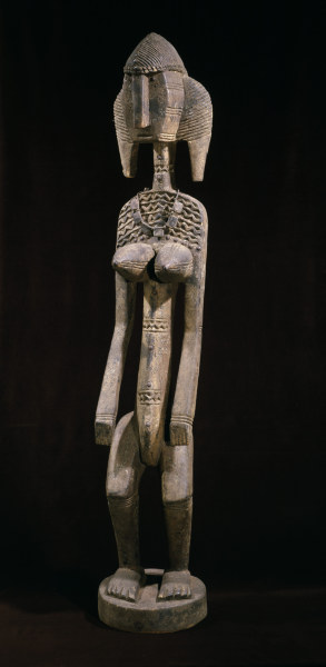 Weibliche Ahnenfigur, Bamana, Mali/Holz from 