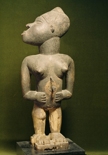 Weibliche Figur, Kongo / Holz from 