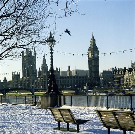 Westminster, Houses of Parliament from 