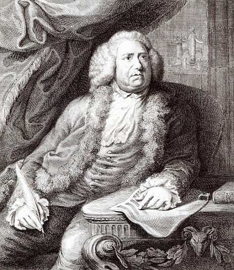 William Boyce (1710-79), composer and master of the orchestra to King George III, frontispiece ; eng from 