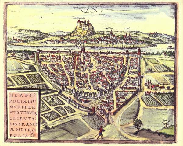 Würzburg / Braun-Hogenberg 1572-1618 from 