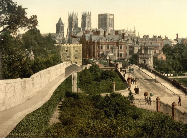 York, View with Minster from 