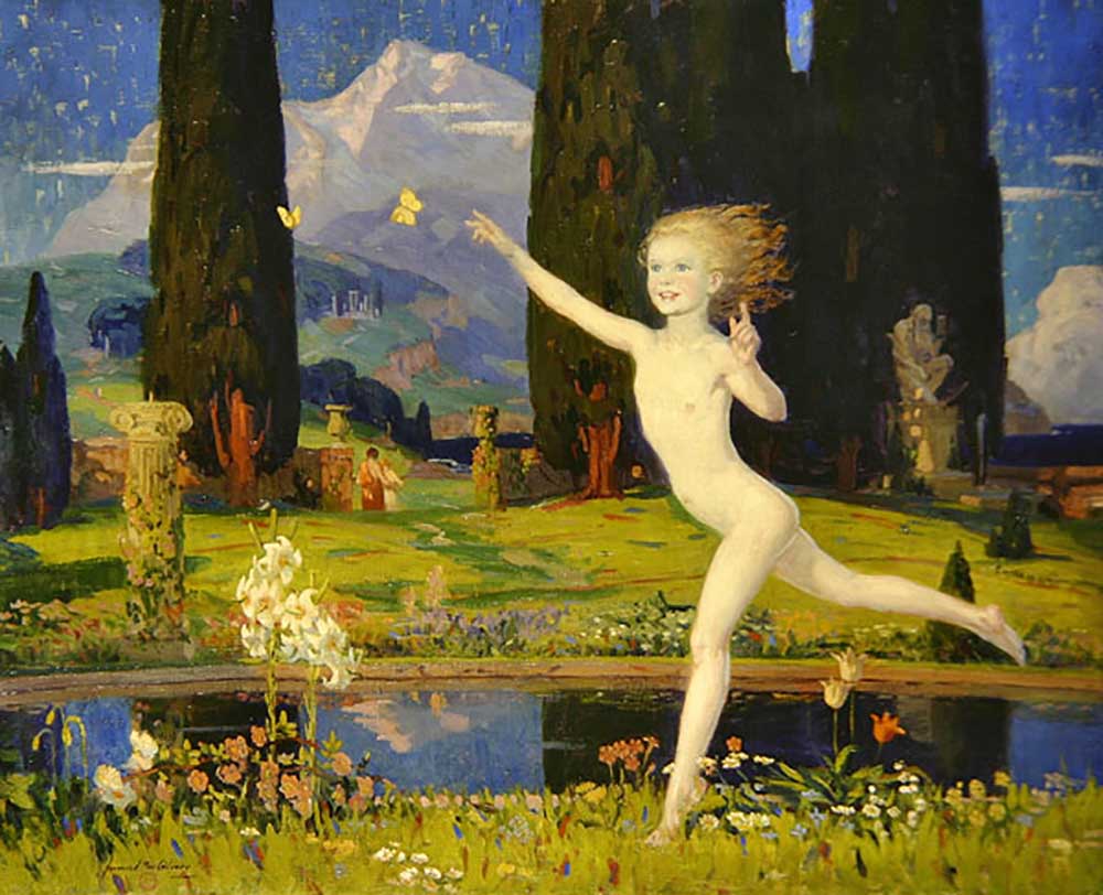The Garden of Childhood, c.1922 from Norwood MacGilvary