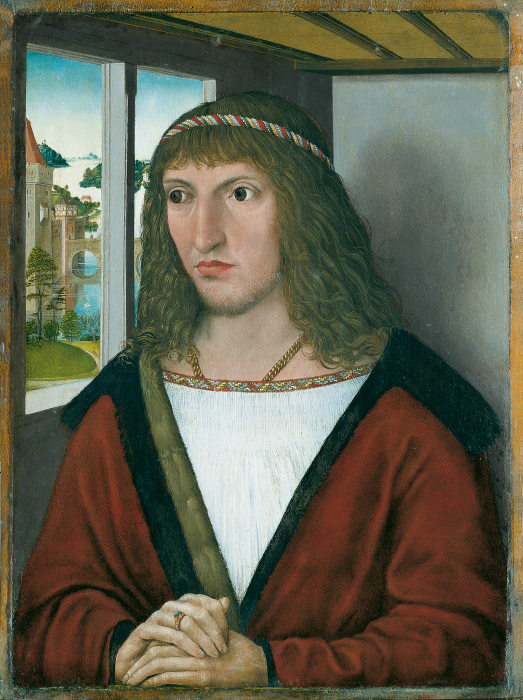 Portrait of the Younger Elector Frederick the Wise of Saxony from Nürnberger Meister um 1490