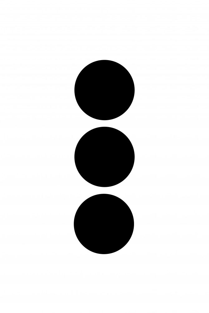Three Circles Black from Oju Design