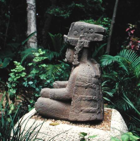 Monument 77, preclassic from Olmec
