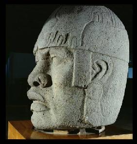Colossal Head 4 from San Lorenzo, Veracruz, Mexico, preclassic