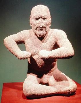 Figurine of a wrestler