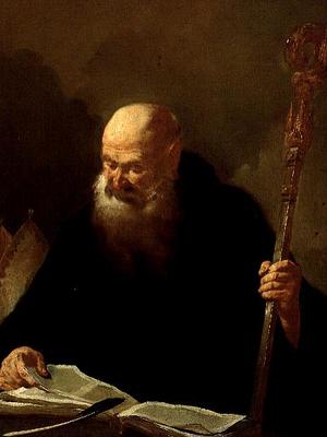 St. Benedict from or Piazetta, Giambattista Piazzetta