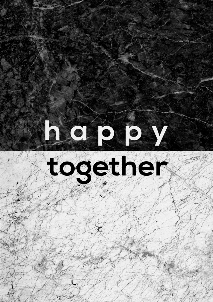 Happy Together Couples Quote from Orara Studio