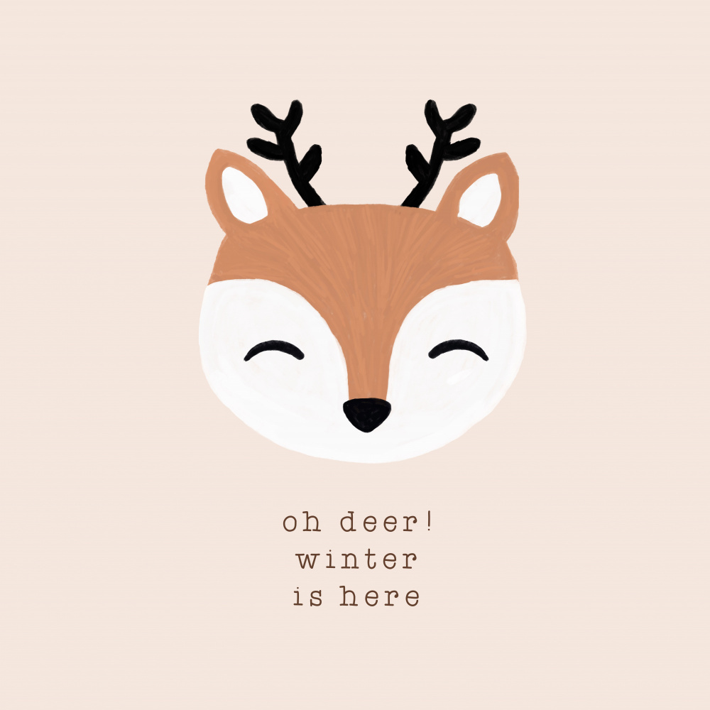 Oh Deer Winter Is Here from Orara Studio