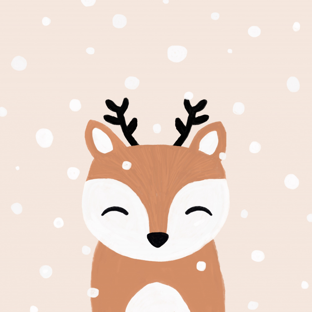 Snow & Deer from Orara Studio