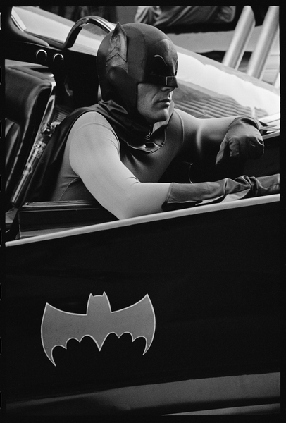 Batman on set of the TV series Batman from Orlando Suero