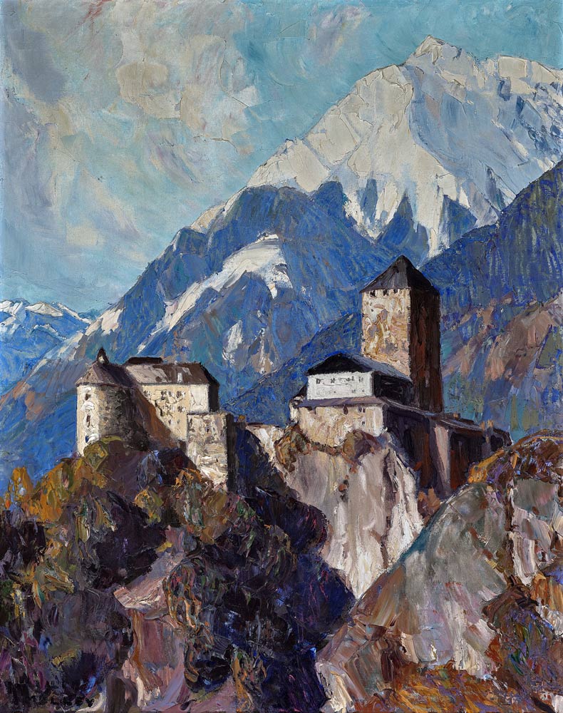 Castle Tyrol near Meran from Oskar Mulley