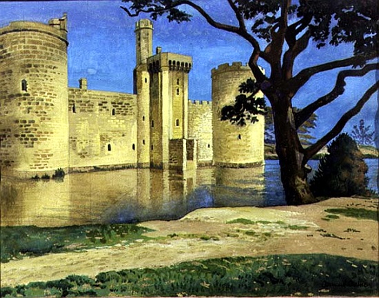 Bodiam Castle from  Osmund  Caine