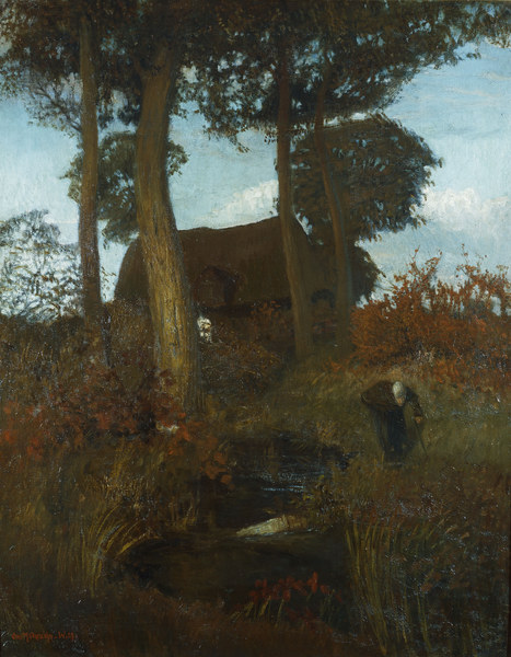 The Old House in Worpswede from Otto Modersohn