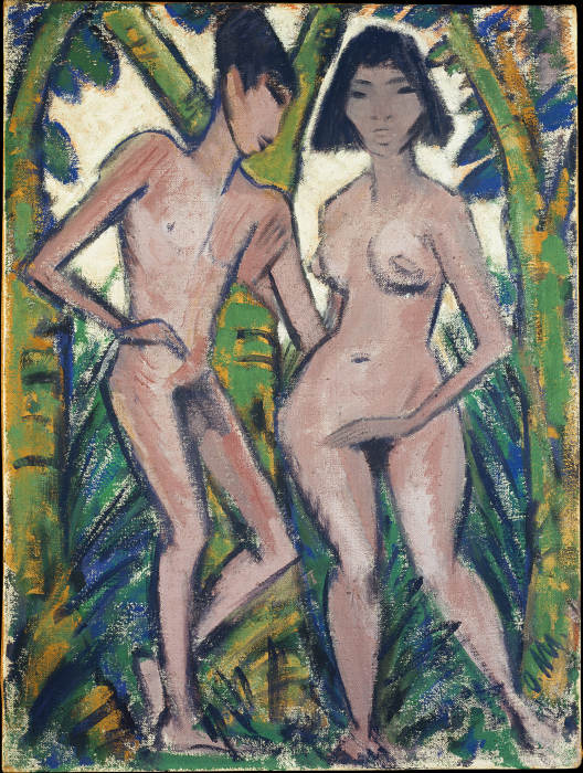 Adam and Eve from Otto Mueller