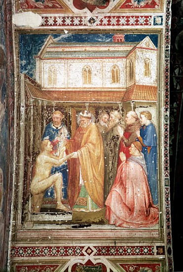 The Miracle of St. Stanislas (1030-79) from the Lower Church, c.1340 from P. Capanna