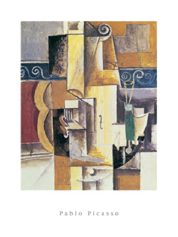 Violin and Guitar - poster from Pablo Picasso