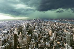 New-York under storm