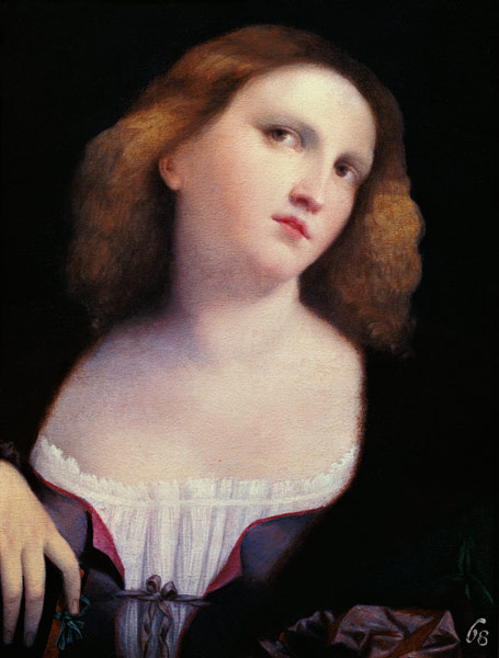 Woman portrait. from Palma il Vecchio (eigentl. Jacopo Negretti)