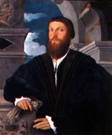 Portrait of the physician Coignati from Paolo Pino or Pini