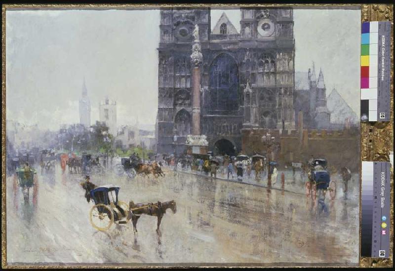 Rainy day from Westminster, London from Paolo Sala