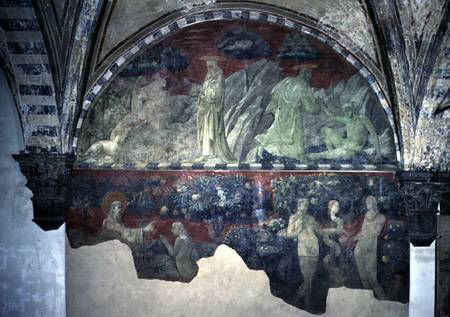 The Creation of the Animals and of Adam (upper section) the Creation of Eve and the Original Sin (lo from Paolo Uccello