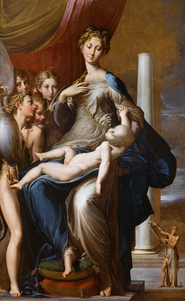 Madonna mit dem langen Hals (... Dal collo lungo) from Parmigianino