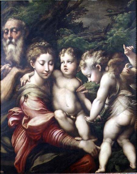 The Holy Family from Parmigianino
