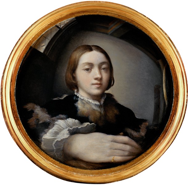 Self-Portrait in a Convex Mirror from Parmigianino